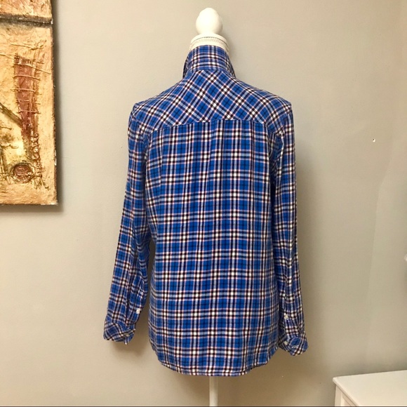 GAP lightweight plaid shirt - Picture 3 of 4